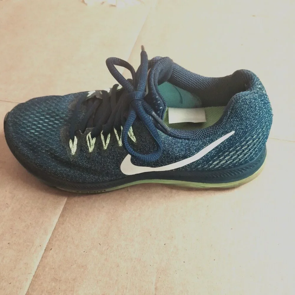 Nike Zoom All Out Women’s Size 8 Shoes 878671-401 Blue Athletic Running Sneakers